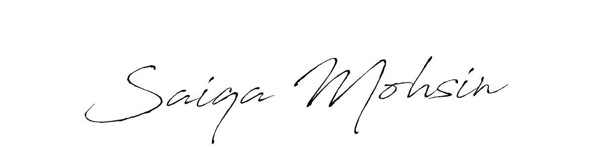 Also we have Saiqa Mohsin name is the best signature style. Create professional handwritten signature collection using Antro_Vectra autograph style. Saiqa Mohsin signature style 6 images and pictures png