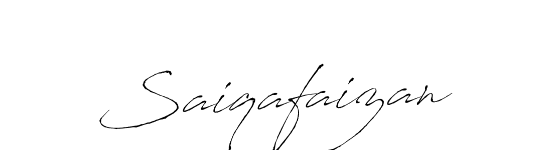 Saiqafaizan stylish signature style. Best Handwritten Sign (Antro_Vectra) for my name. Handwritten Signature Collection Ideas for my name Saiqafaizan. Saiqafaizan signature style 6 images and pictures png