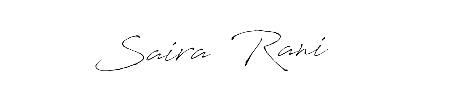 How to Draw Saira  Rani     signature style? Antro_Vectra is a latest design signature styles for name Saira  Rani    . Saira  Rani     signature style 6 images and pictures png
