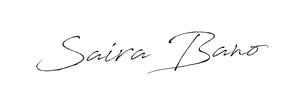 Make a beautiful signature design for name Saira Bano. Use this online signature maker to create a handwritten signature for free. Saira Bano signature style 6 images and pictures png