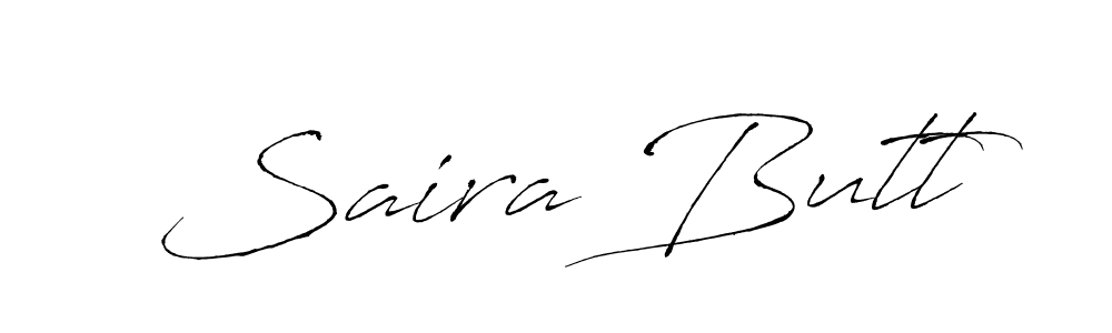Also we have Saira Butt name is the best signature style. Create professional handwritten signature collection using Antro_Vectra autograph style. Saira Butt signature style 6 images and pictures png