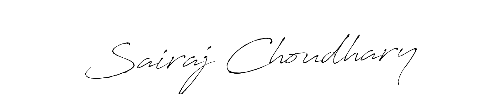 Also You can easily find your signature by using the search form. We will create Sairaj Choudhary name handwritten signature images for you free of cost using Antro_Vectra sign style. Sairaj Choudhary signature style 6 images and pictures png