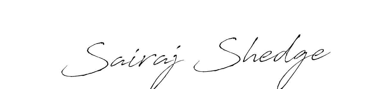 Make a beautiful signature design for name Sairaj Shedge. Use this online signature maker to create a handwritten signature for free. Sairaj Shedge signature style 6 images and pictures png