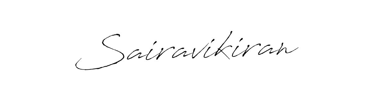 The best way (Antro_Vectra) to make a short signature is to pick only two or three words in your name. The name Sairavikiran include a total of six letters. For converting this name. Sairavikiran signature style 6 images and pictures png