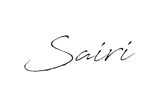 The best way (Antro_Vectra) to make a short signature is to pick only two or three words in your name. The name Sairi include a total of six letters. For converting this name. Sairi signature style 6 images and pictures png