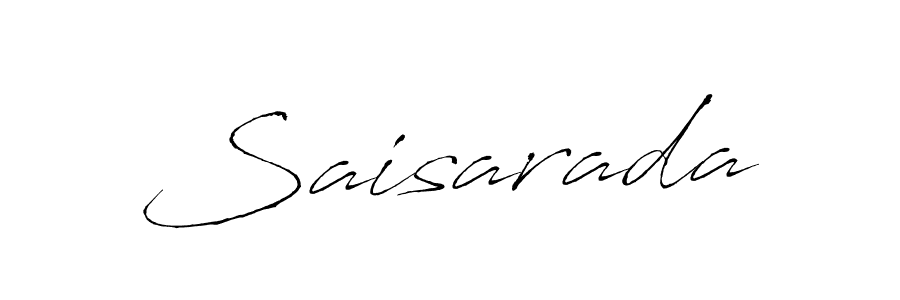 Use a signature maker to create a handwritten signature online. With this signature software, you can design (Antro_Vectra) your own signature for name Saisarada. Saisarada signature style 6 images and pictures png