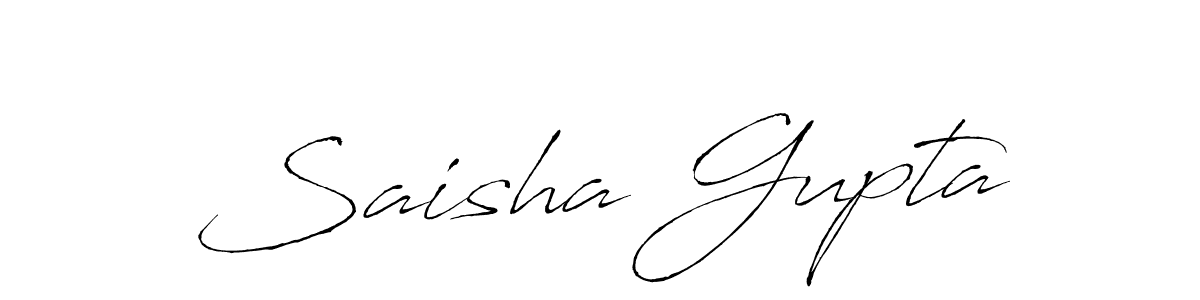 Use a signature maker to create a handwritten signature online. With this signature software, you can design (Antro_Vectra) your own signature for name Saisha Gupta. Saisha Gupta signature style 6 images and pictures png