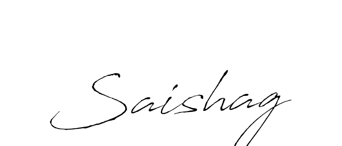 The best way (Antro_Vectra) to make a short signature is to pick only two or three words in your name. The name Saishag include a total of six letters. For converting this name. Saishag signature style 6 images and pictures png