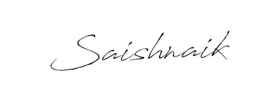 Saishnaik stylish signature style. Best Handwritten Sign (Antro_Vectra) for my name. Handwritten Signature Collection Ideas for my name Saishnaik. Saishnaik signature style 6 images and pictures png