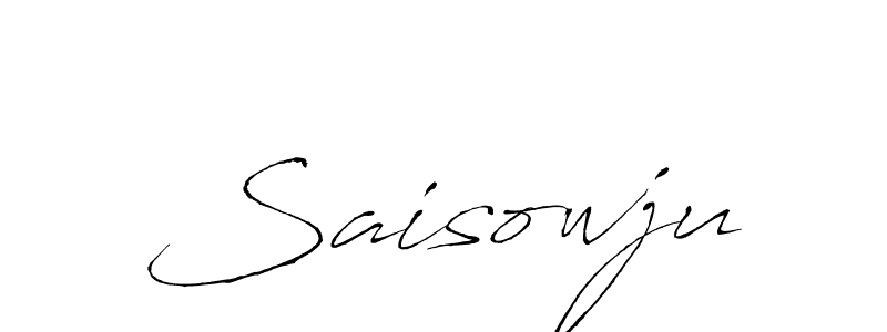 Similarly Antro_Vectra is the best handwritten signature design. Signature creator online .You can use it as an online autograph creator for name Saisowju. Saisowju signature style 6 images and pictures png