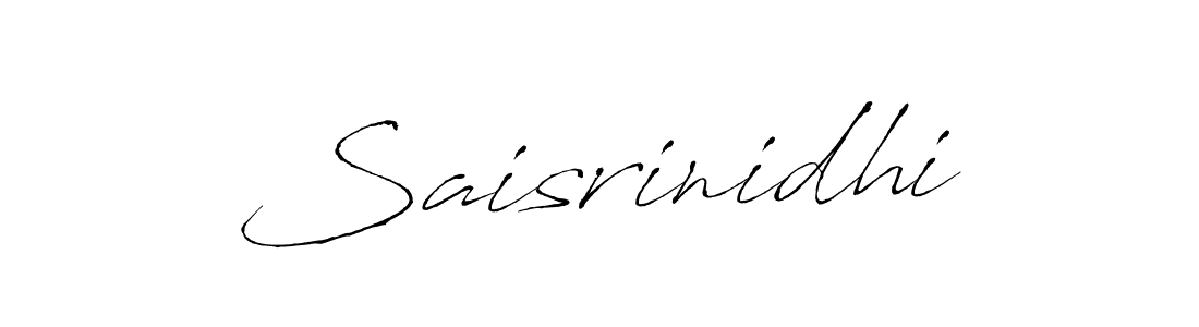 Make a beautiful signature design for name Saisrinidhi. Use this online signature maker to create a handwritten signature for free. Saisrinidhi signature style 6 images and pictures png