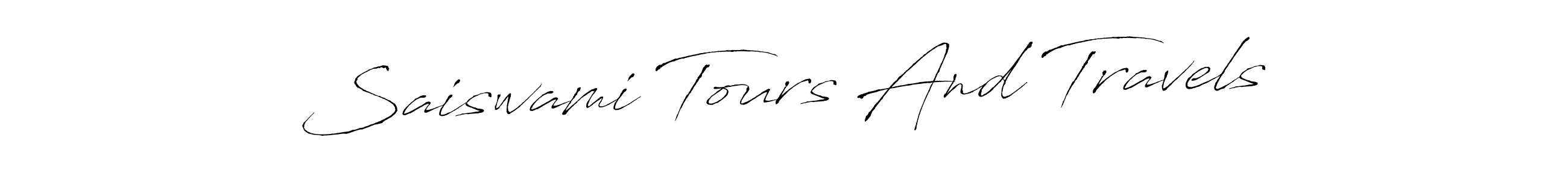 You should practise on your own different ways (Antro_Vectra) to write your name (Saiswami Tours And Travels) in signature. don't let someone else do it for you. Saiswami Tours And Travels signature style 6 images and pictures png