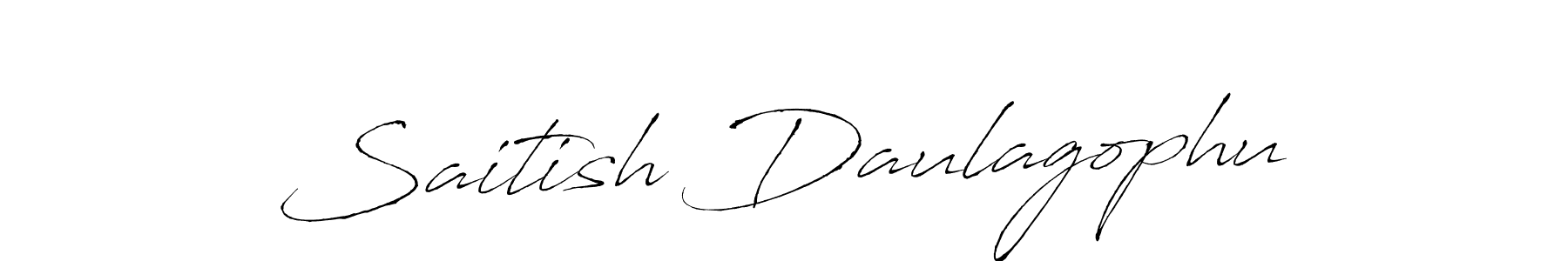 Make a beautiful signature design for name Saitish Daulagophu. Use this online signature maker to create a handwritten signature for free. Saitish Daulagophu signature style 6 images and pictures png