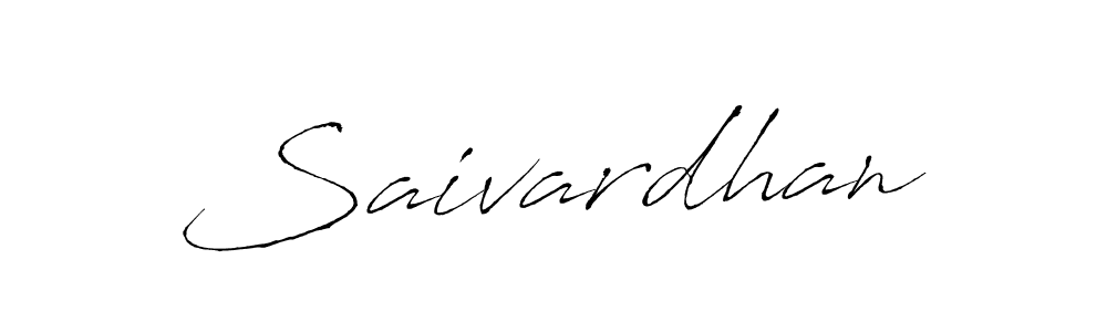 Use a signature maker to create a handwritten signature online. With this signature software, you can design (Antro_Vectra) your own signature for name Saivardhan. Saivardhan signature style 6 images and pictures png