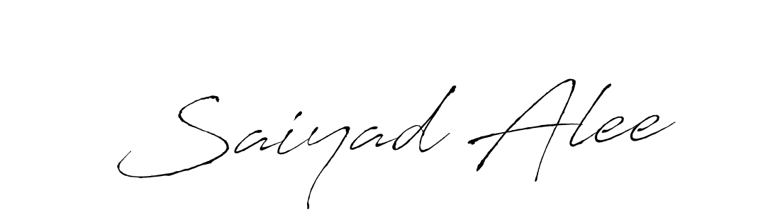 Also You can easily find your signature by using the search form. We will create Saiyad Alee name handwritten signature images for you free of cost using Antro_Vectra sign style. Saiyad Alee signature style 6 images and pictures png