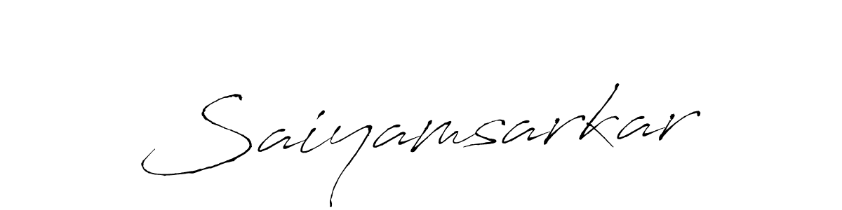 This is the best signature style for the Saiyamsarkar name. Also you like these signature font (Antro_Vectra). Mix name signature. Saiyamsarkar signature style 6 images and pictures png