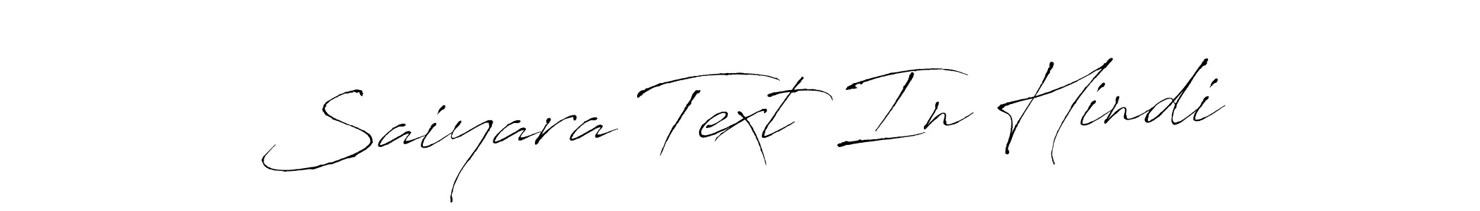 It looks lik you need a new signature style for name Saiyara Text In Hindi. Design unique handwritten (Antro_Vectra) signature with our free signature maker in just a few clicks. Saiyara Text In Hindi signature style 6 images and pictures png