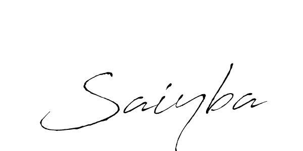 Once you've used our free online signature maker to create your best signature Antro_Vectra style, it's time to enjoy all of the benefits that Saiyba name signing documents. Saiyba signature style 6 images and pictures png
