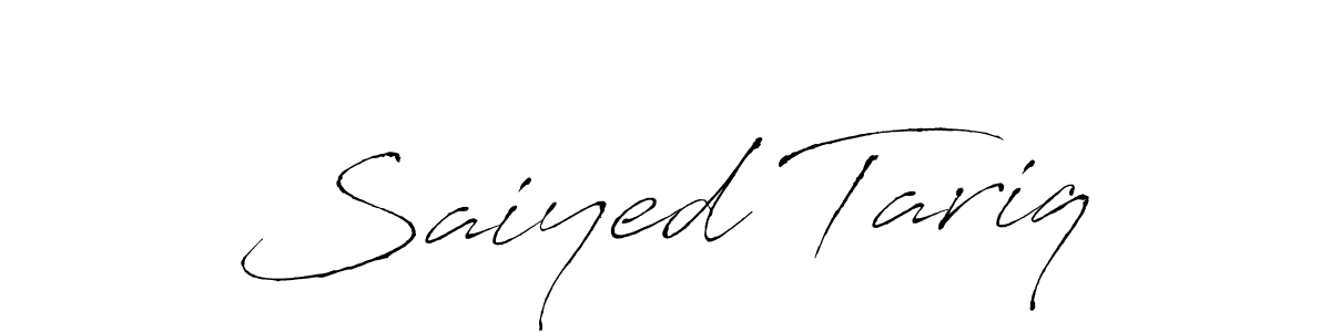 It looks lik you need a new signature style for name Saiyed Tariq. Design unique handwritten (Antro_Vectra) signature with our free signature maker in just a few clicks. Saiyed Tariq signature style 6 images and pictures png
