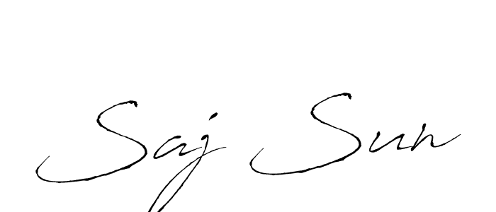 This is the best signature style for the Saj Sun name. Also you like these signature font (Antro_Vectra). Mix name signature. Saj Sun signature style 6 images and pictures png