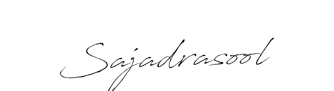 Also we have Sajadrasool name is the best signature style. Create professional handwritten signature collection using Antro_Vectra autograph style. Sajadrasool signature style 6 images and pictures png
