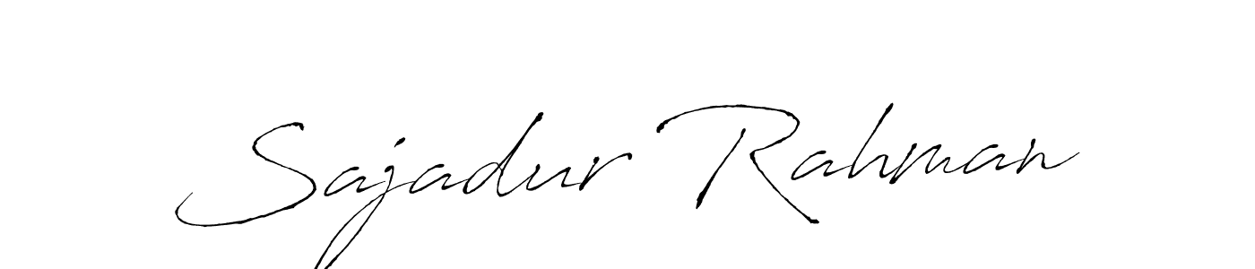 The best way (Antro_Vectra) to make a short signature is to pick only two or three words in your name. The name Sajadur Rahman include a total of six letters. For converting this name. Sajadur Rahman signature style 6 images and pictures png
