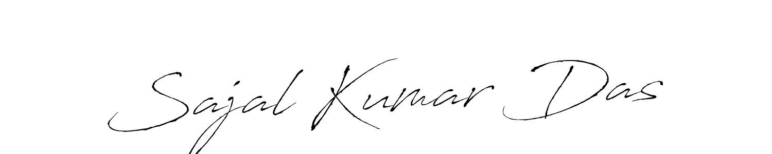 Create a beautiful signature design for name Sajal Kumar Das. With this signature (Antro_Vectra) fonts, you can make a handwritten signature for free. Sajal Kumar Das signature style 6 images and pictures png