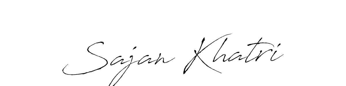 Similarly Antro_Vectra is the best handwritten signature design. Signature creator online .You can use it as an online autograph creator for name Sajan Khatri. Sajan Khatri signature style 6 images and pictures png