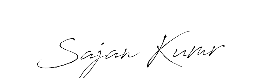 Make a beautiful signature design for name Sajan Kumr. Use this online signature maker to create a handwritten signature for free. Sajan Kumr signature style 6 images and pictures png