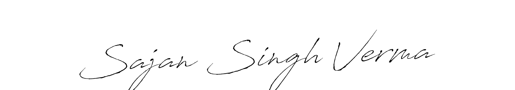 Similarly Antro_Vectra is the best handwritten signature design. Signature creator online .You can use it as an online autograph creator for name Sajan Singh Verma. Sajan Singh Verma signature style 6 images and pictures png