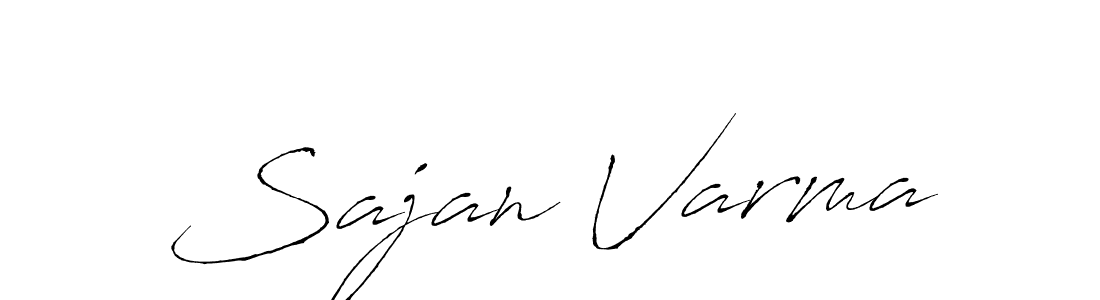 How to Draw Sajan Varma signature style? Antro_Vectra is a latest design signature styles for name Sajan Varma. Sajan Varma signature style 6 images and pictures png