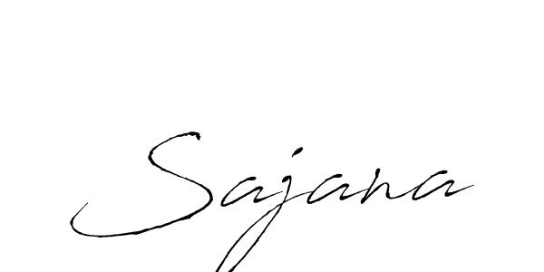 Make a beautiful signature design for name Sajana. Use this online signature maker to create a handwritten signature for free. Sajana signature style 6 images and pictures png