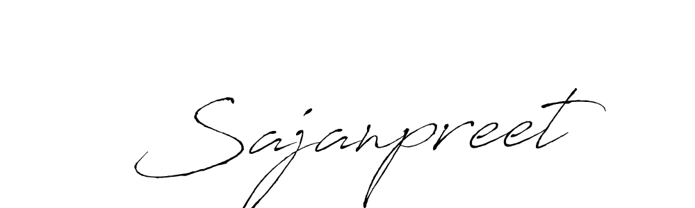 Make a beautiful signature design for name Sajanpreet. Use this online signature maker to create a handwritten signature for free. Sajanpreet signature style 6 images and pictures png