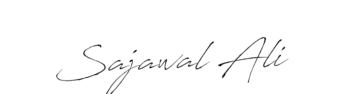 Make a beautiful signature design for name Sajawal Ali. With this signature (Antro_Vectra) style, you can create a handwritten signature for free. Sajawal Ali signature style 6 images and pictures png