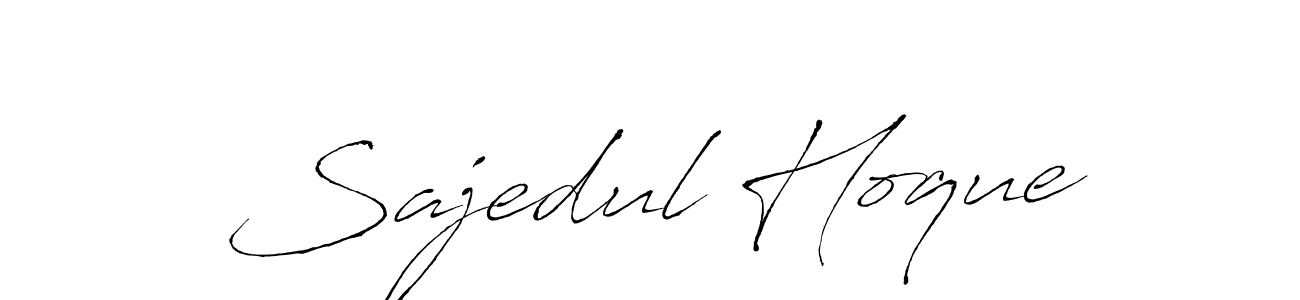 How to make Sajedul Hoque signature? Antro_Vectra is a professional autograph style. Create handwritten signature for Sajedul Hoque name. Sajedul Hoque signature style 6 images and pictures png
