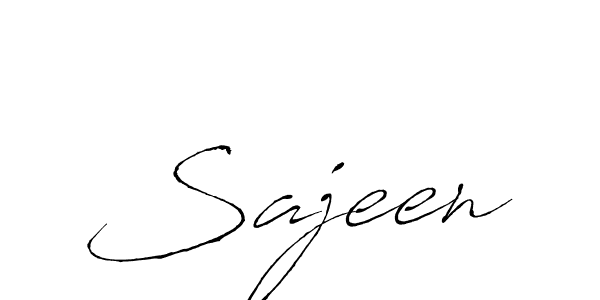 Antro_Vectra is a professional signature style that is perfect for those who want to add a touch of class to their signature. It is also a great choice for those who want to make their signature more unique. Get Sajeen name to fancy signature for free. Sajeen signature style 6 images and pictures png