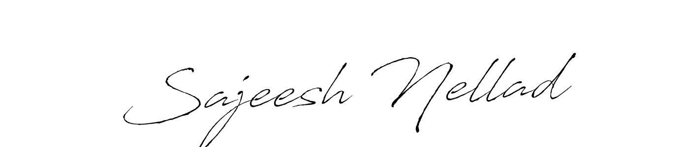 The best way (Antro_Vectra) to make a short signature is to pick only two or three words in your name. The name Sajeesh Nellad include a total of six letters. For converting this name. Sajeesh Nellad signature style 6 images and pictures png