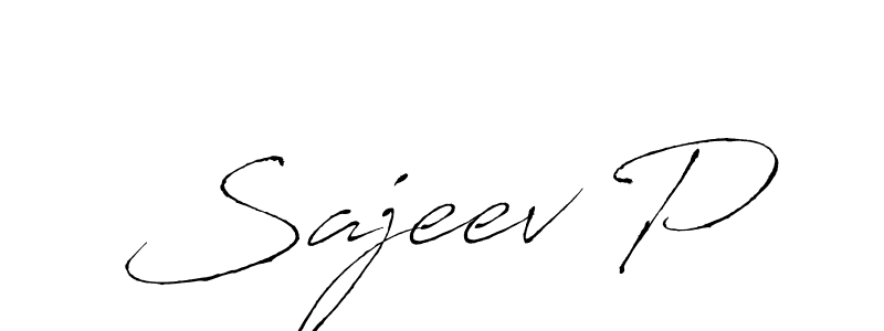 It looks lik you need a new signature style for name Sajeev P. Design unique handwritten (Antro_Vectra) signature with our free signature maker in just a few clicks. Sajeev P signature style 6 images and pictures png