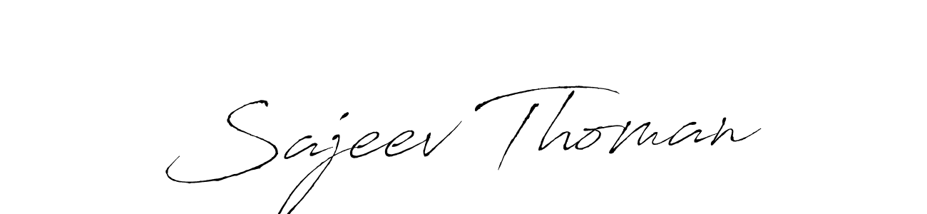 Make a beautiful signature design for name Sajeev Thoman. Use this online signature maker to create a handwritten signature for free. Sajeev Thoman signature style 6 images and pictures png