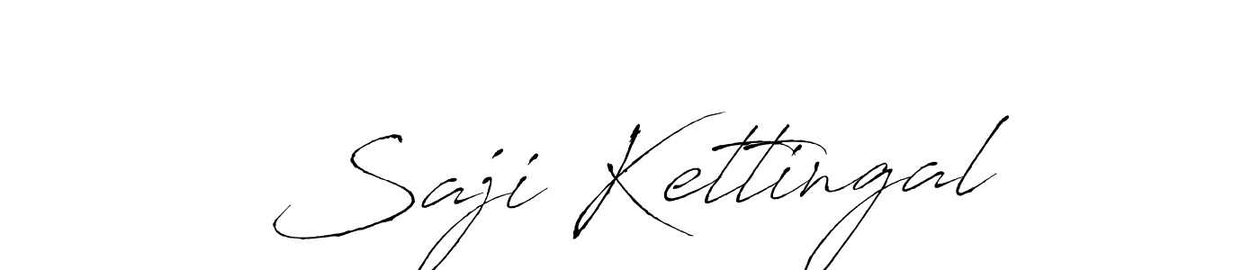 Design your own signature with our free online signature maker. With this signature software, you can create a handwritten (Antro_Vectra) signature for name Saji Kettingal. Saji Kettingal signature style 6 images and pictures png