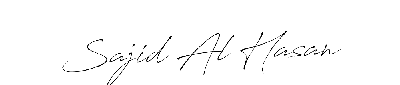 How to make Sajid Al Hasan signature? Antro_Vectra is a professional autograph style. Create handwritten signature for Sajid Al Hasan name. Sajid Al Hasan signature style 6 images and pictures png