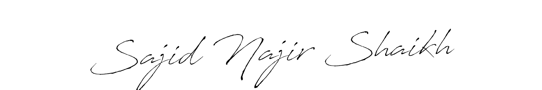 How to Draw Sajid Najir Shaikh signature style? Antro_Vectra is a latest design signature styles for name Sajid Najir Shaikh. Sajid Najir Shaikh signature style 6 images and pictures png