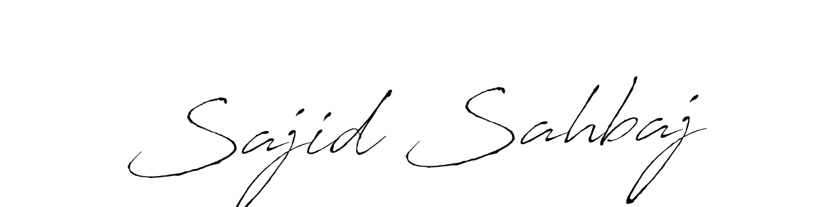 Make a short Sajid Sahbaj signature style. Manage your documents anywhere anytime using Antro_Vectra. Create and add eSignatures, submit forms, share and send files easily. Sajid Sahbaj signature style 6 images and pictures png
