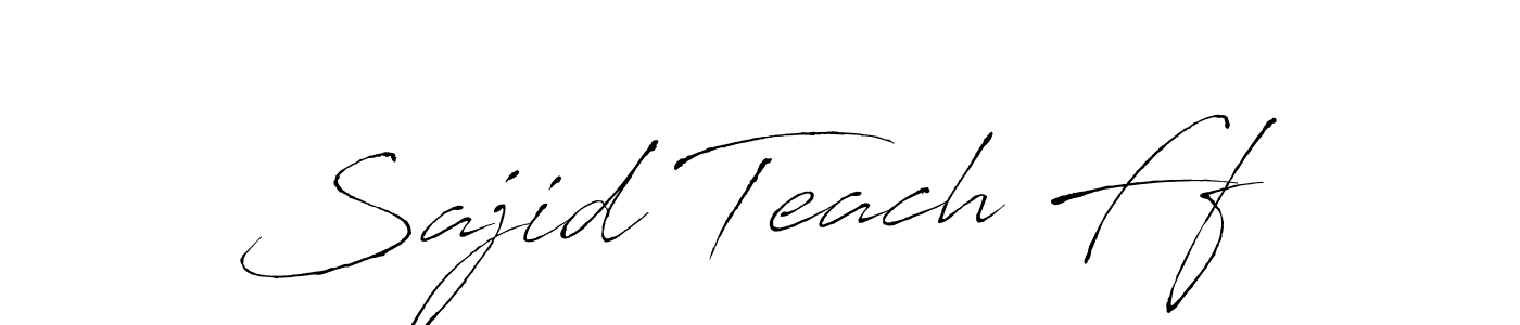 It looks lik you need a new signature style for name Sajid Teach Ff. Design unique handwritten (Antro_Vectra) signature with our free signature maker in just a few clicks. Sajid Teach Ff signature style 6 images and pictures png