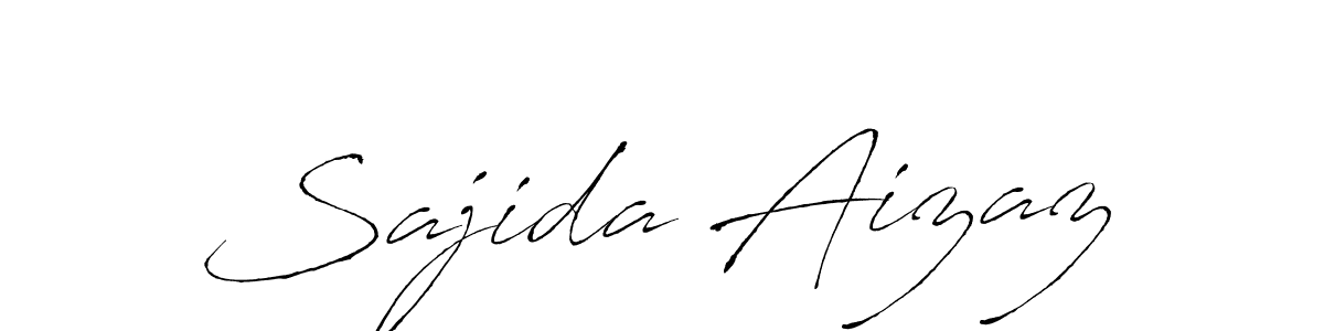 This is the best signature style for the Sajida Aizaz name. Also you like these signature font (Antro_Vectra). Mix name signature. Sajida Aizaz signature style 6 images and pictures png