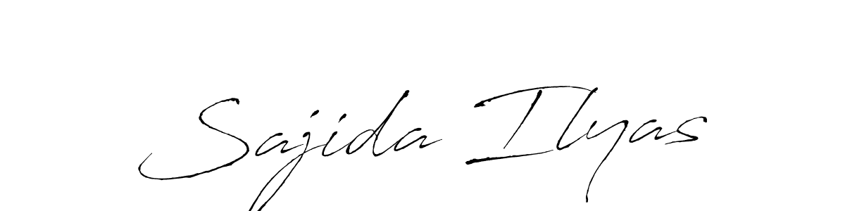 This is the best signature style for the Sajida Ilyas name. Also you like these signature font (Antro_Vectra). Mix name signature. Sajida Ilyas signature style 6 images and pictures png