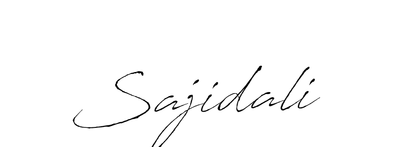 Sajidali stylish signature style. Best Handwritten Sign (Antro_Vectra) for my name. Handwritten Signature Collection Ideas for my name Sajidali. Sajidali signature style 6 images and pictures png