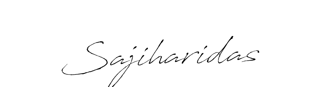 How to make Sajiharidas name signature. Use Antro_Vectra style for creating short signs online. This is the latest handwritten sign. Sajiharidas signature style 6 images and pictures png