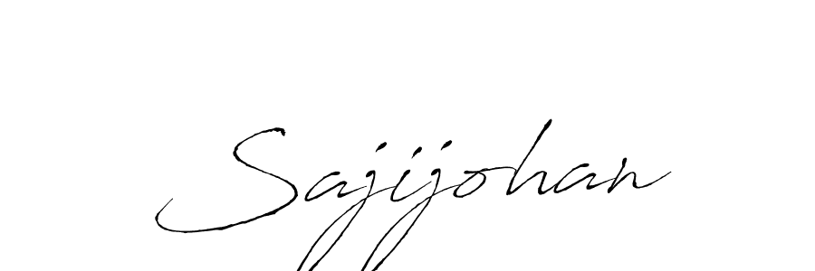 You should practise on your own different ways (Antro_Vectra) to write your name (Sajijohan) in signature. don't let someone else do it for you. Sajijohan signature style 6 images and pictures png