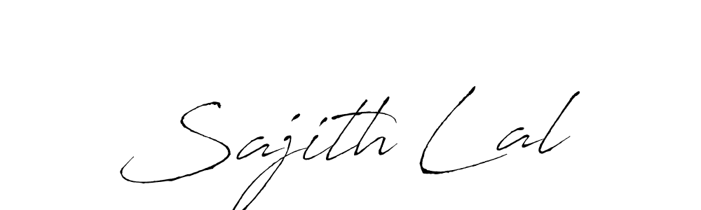 Also we have Sajith Lal name is the best signature style. Create professional handwritten signature collection using Antro_Vectra autograph style. Sajith Lal signature style 6 images and pictures png